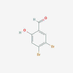 4,5-Dibromo-2-hydroxy-benzaldehyde图片