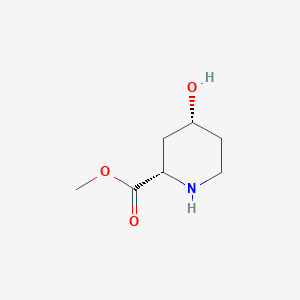 (2S,4R)-Methyl-4-hydroxypiperidine-2-carboxylate图片