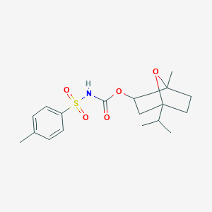 4-Isopropyl-1-methyl-7-oxabicyclo[2,2,1]hept-2-yl N-[(4-methylphenyl)sulfonyl]carbamate图片
