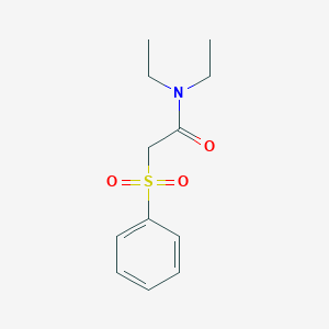 2-(Benzenesulfonyl)-N,N-diethylacetamide图片