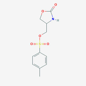 (2-Oxo-1,3-oxazolidin-4-yl)methyl 4-methylbenzene-1-sulfonate图片