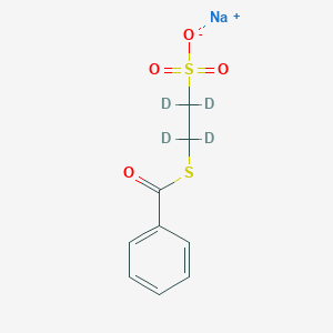 Sodium Benzoylthioethanesulfonate-d4图片
