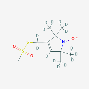 (1-Oxyl-2,2,5,5-tetramethyl-?3-pyrroline-3-methyl)Methanethiosulfonate-d15图片