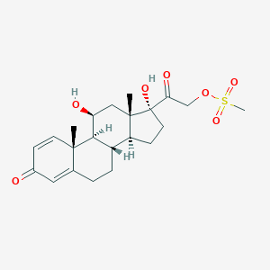 Prednisolone 21-Methanesulfonate图片