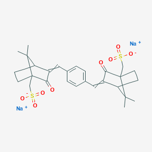 Sodium((1,?4-?phenylenebis(methany?lylidene)?)?bis(7,?7-?dimethyl-?2-?oxobicyclo[2,2,1]?heptan-?1-?yl-?3-?ylidene)?)?dimethanesulfonate图片