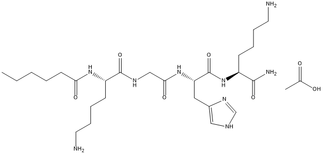 Caprooyl Tetrapeptide-3 acetate图片