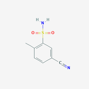 5-cyano-2-methylbenzene-1-sulfonamide图片