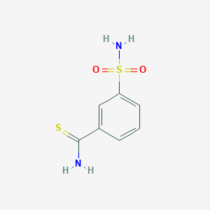 3-sulfamoylbenzene-1-carbothioamide图片
