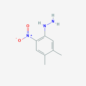1-(4,5-dimethyl-2-nitrophenyl)hydrazine图片
