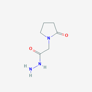 2-(2-Oxopyrrolidin-1-yl)acetohydrazide图片