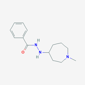 N'-(1-Methylazepan-4-yl)benzohydrazide图片