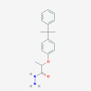 2-[4-(1-Methyl-1-phenylethyl)phenoxy]propanohydrazide图片