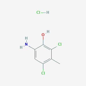6-amino-2,4-dichloro-m-cresol hydrochloride图片