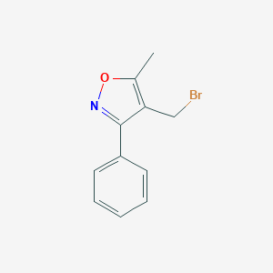 4-(Bromomethyl)-5-methyl-3-phenylisoxazole图片