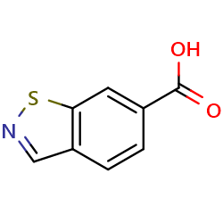 1,2-benzothiazole-6-carboxylicacid图片