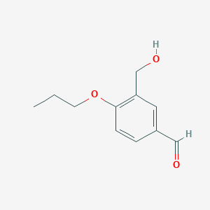 3-(Hydroxymethyl)-4-propoxybenzaldehyde图片