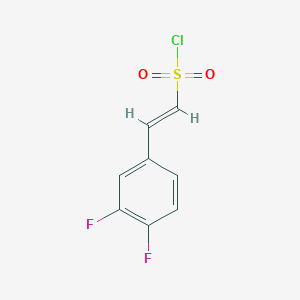 2-(3,4-Difluorophenyl)ethenesulfonyl Chloride图片