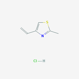 4-ethenyl-2-methyl-1,3-thiazole hydrochloride图片