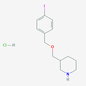 4-Iodobenzyl 3-piperidinylmethyl etherhydrochloride图片