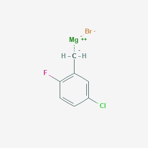 5-Chloro-2-fluorobenzylmagnesium bromide,0,25M ethyl ether图片