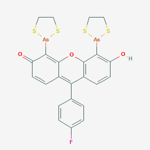 4,5-Bis(1,3,2-dithiarsolan-2-yl)-9-(4-fluorophenyl)-6-hydroxy-3H-xanthen-3-one图片