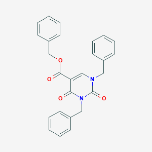 Benzyl 1,3-dibenzyl-2,4-dioxo-1,2,3,4-tetrahydropyrimidine-5-carboxylate图片