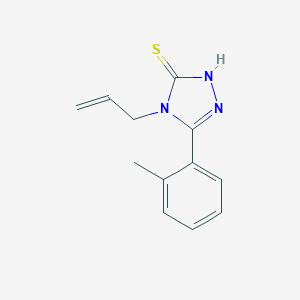 4-allyl-5-(2-methylphenyl)-4H-1,2,4-triazole-3-thiol图片