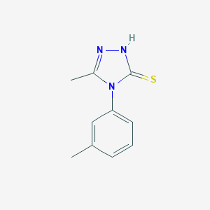 5-methyl-4-(3-methylphenyl)-4H-1,2,4-triazole-3-thiol图片