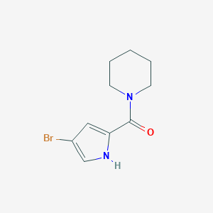 1-[(4-bromo-1H-pyrrol-2-yl)carbonyl]piperidine图片