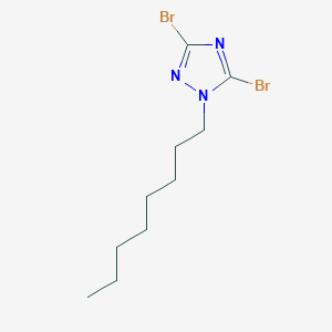 3,5-dibromo-1-octyl-1H-1,2,4-triazole图片