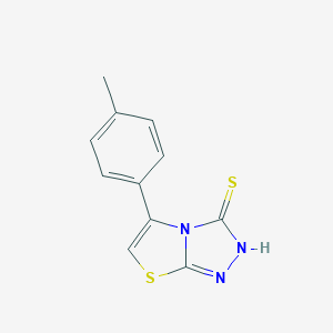 5-(4-甲基苯基)噻唑[2,3-c]-1,2,4-三唑-3-硫醇图片