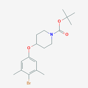 1-BOC-4-(4-bromo-3,5-dimethylphenoxy)piperidine图片