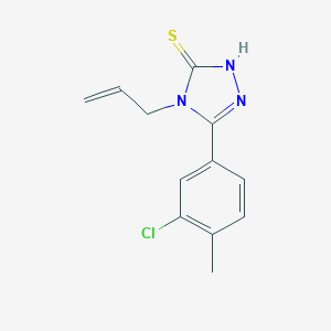 4-allyl-5-(3-chloro-4-methylphenyl)-4H-1,2,4-triazole-3-thiol图片