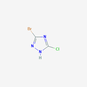 5-bromo-3-chloro-1H-1,2,4-triazole图片