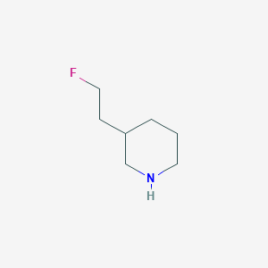 3-(2-Fluoroethyl)piperidine图片