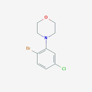 4-(2-Bromo-5-chlorophenyl)morpholine图片