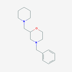 4-Benzyl-2-((Piperidin-1-Yl)Methyl)Morpholine图片