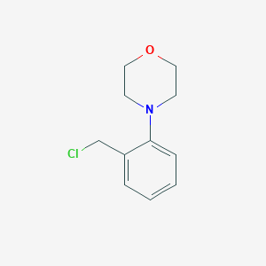 4-[2-(Chloromethyl)phenyl]morpholine图片
