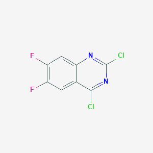 2,4-Dichloro-6,7-difluoroquinazoline图片