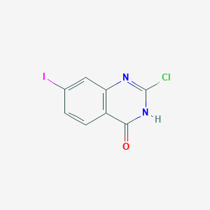 2-chloro-7-iodo-3,4-dihydroquinazolin-4-one图片