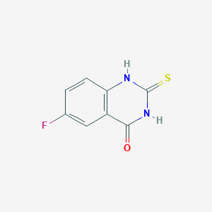 6-fluoro-2-sulfanyl-3,4-dihydroquinazolin-4-one图片