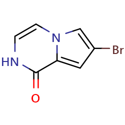 7-bromo-1H,2H-pyrrolo[1,2-a]pyrazin-1-one图片