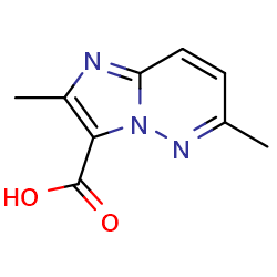 2,6-dimethylimidazo[1,2-b]pyridazine-3-carboxylicacid图片