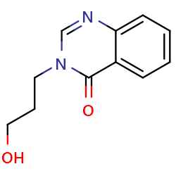 3-(3-hydroxypropyl)-3,4-dihydroquinazolin-4-one图片