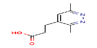 3-(3,6-dimethylpyridazin-4-yl)propanoicacid图片