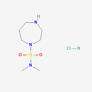 N,N-Dimethyl-1,4-diazepane-1-sulfonamide Hydrochloride图片