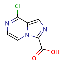 8-chloroimidazo[1,5-a]pyrazine-3-carboxylicacid图片