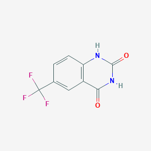 6-(trifluoromethyl)-1,2,3,4-tetrahydroquinazoline-2,4-dione图片