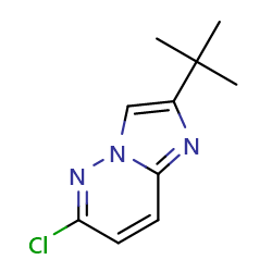2-tert-butyl-6-chloroimidazo[1,2-b]pyridazine图片