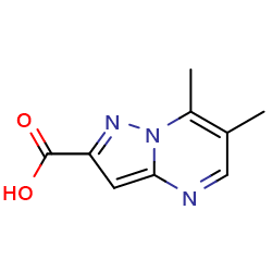 6,7-dimethylpyrazolo[1,5-a]pyrimidine-2-carboxylicacid图片